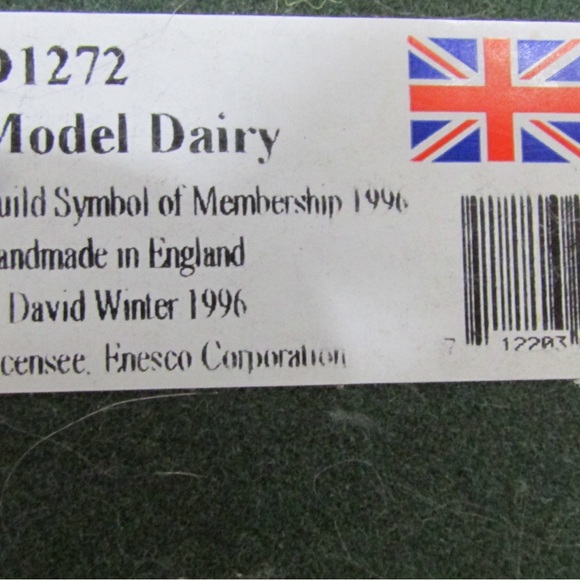 David Winter - Model Dairy. 1995. - Picture 3 of 3